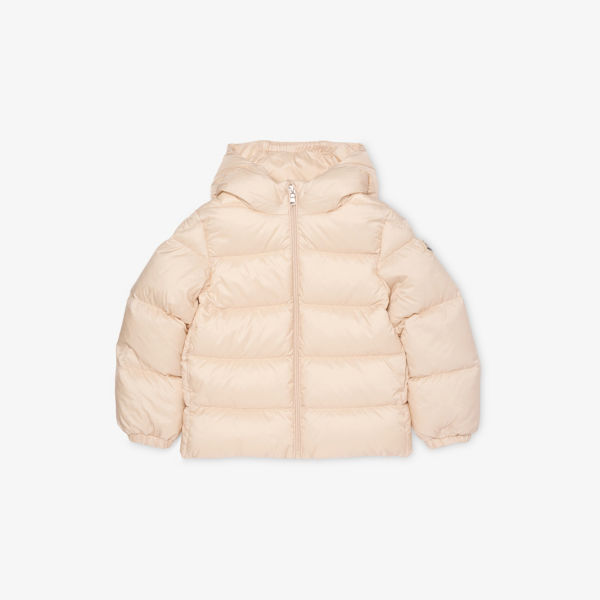 

Куртка утепленная с капюшоном Sharon для детей от 3 месяцев до 3 лет Moncler, розовый