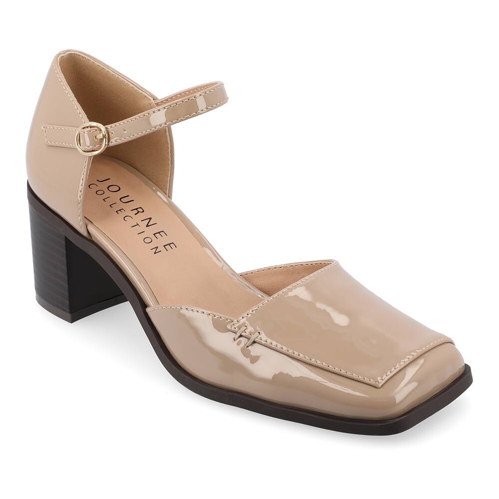 

Женские туфли Journee Collection Tru Comfort Foam Evangeline, цвет Patent Taupe