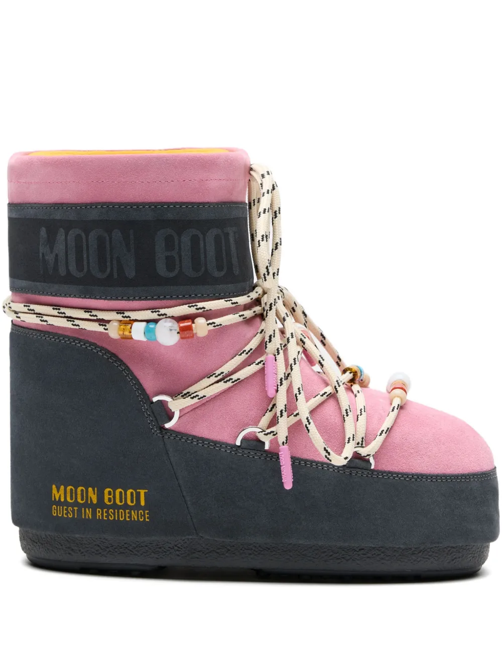 

Сапоги с бусинами Moon Boot, серый