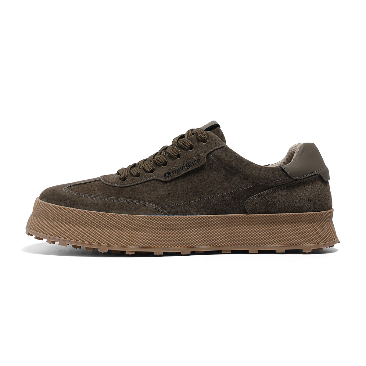 

Кроссовки NAVIGARE Skateboarding Shoes Men Low-top, хаки