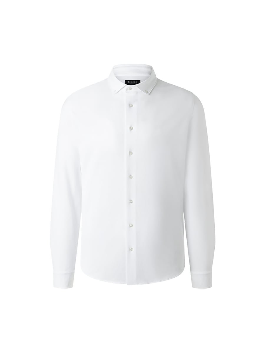 

Рубашка на пуговицах классического кроя MAERZ Muenchen, белый