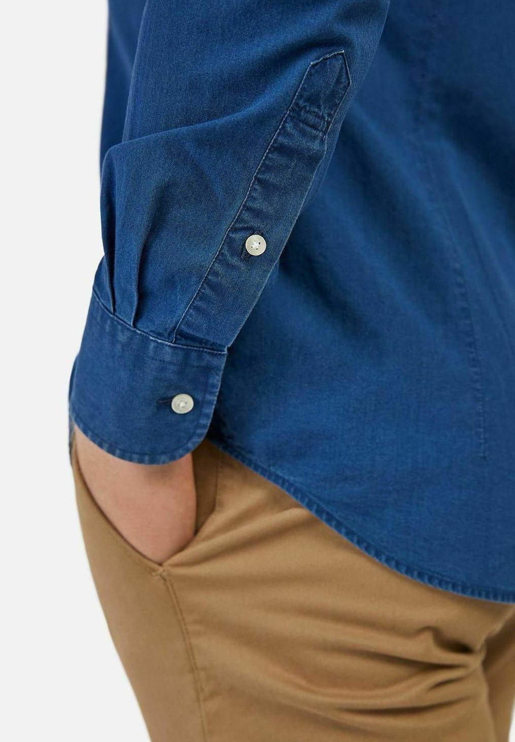 

Рубашка BUTTON DOWN John Henric, синий