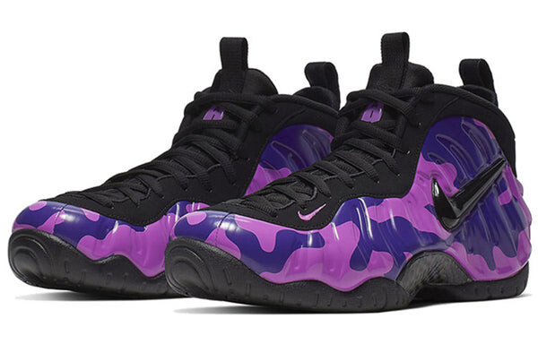 Кроссовки air foamposite pro Nike, черный — фото 3