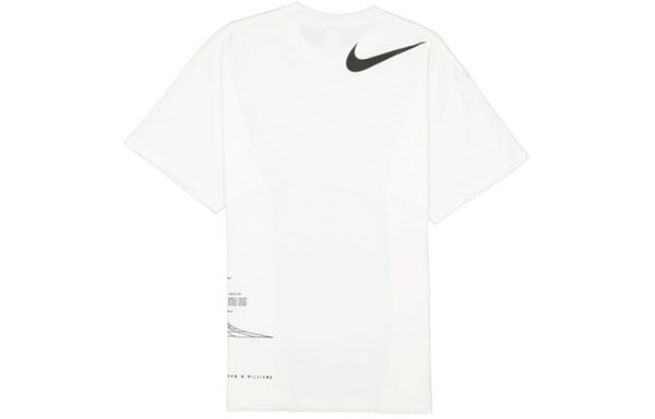 Футболка лабораторная футболка с коротким рукавом белая Nike, белый — фото 2