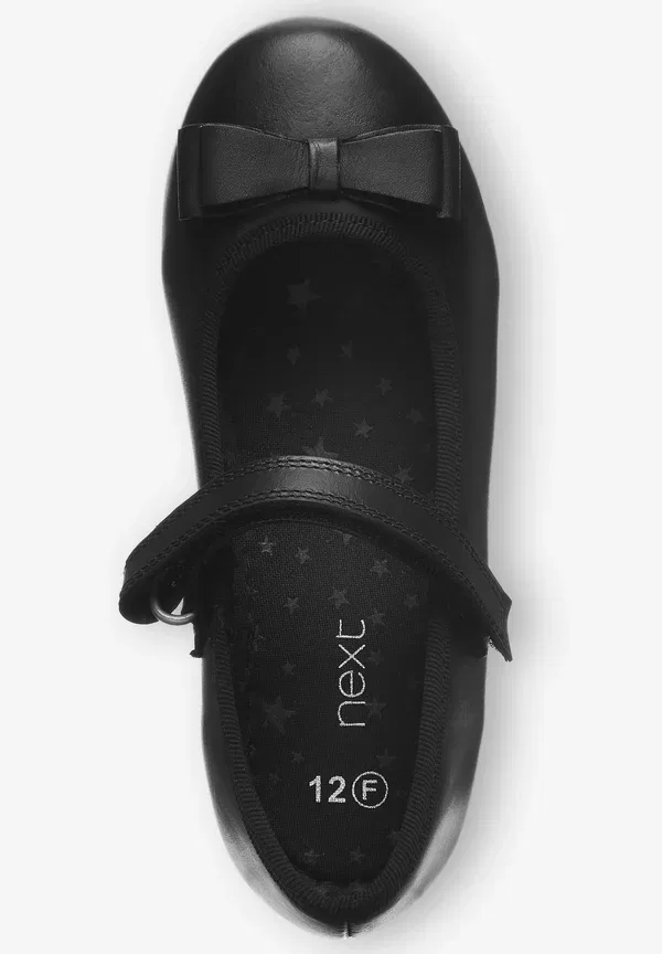Балетки на щиколотке Next, black, черный