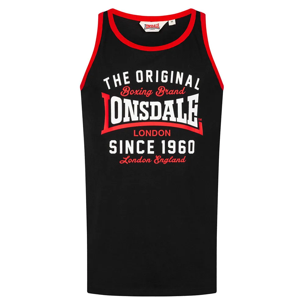 

Футболка без рукавов Lonsdale Andover, черный