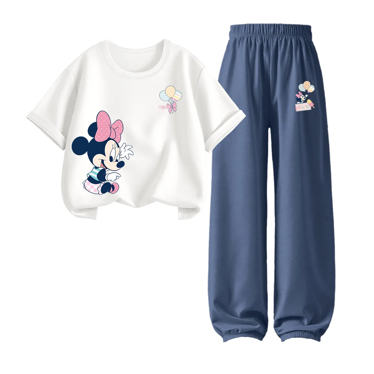 Повседневная спортивная одежда для детей 3-7 лет Disney, Dile Play K Berry Red+D Balloons K Glacier Gray — фото 4
