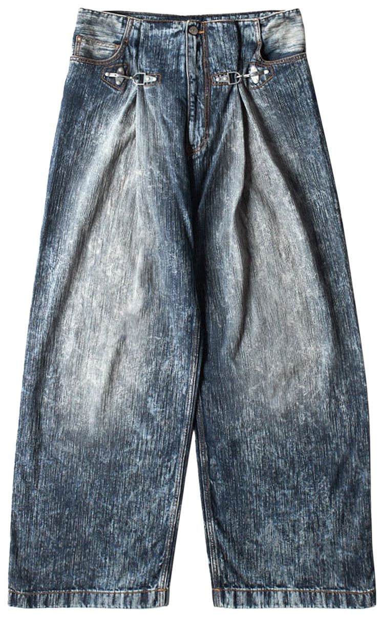 

Брюки Acne Studios Denim Trousers 'Blue', синий