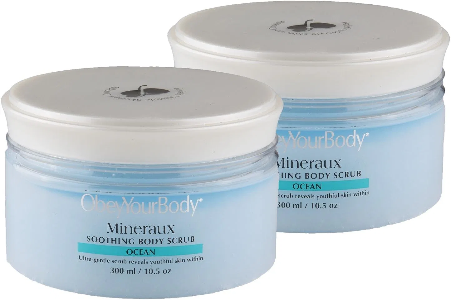 Скраб для тела «CLEAN BODY PEELING Ocean» от Obey Your Body, 2 шт. Obey Your Body