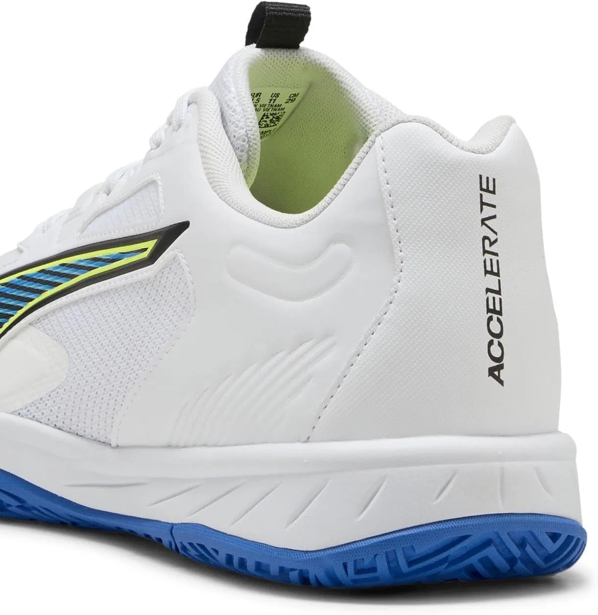 Кроссовки PUMA Unisex Accelerate Pro 4 Game OnIndoor, Puma White Bright Red Ultra Blue — фото 2
