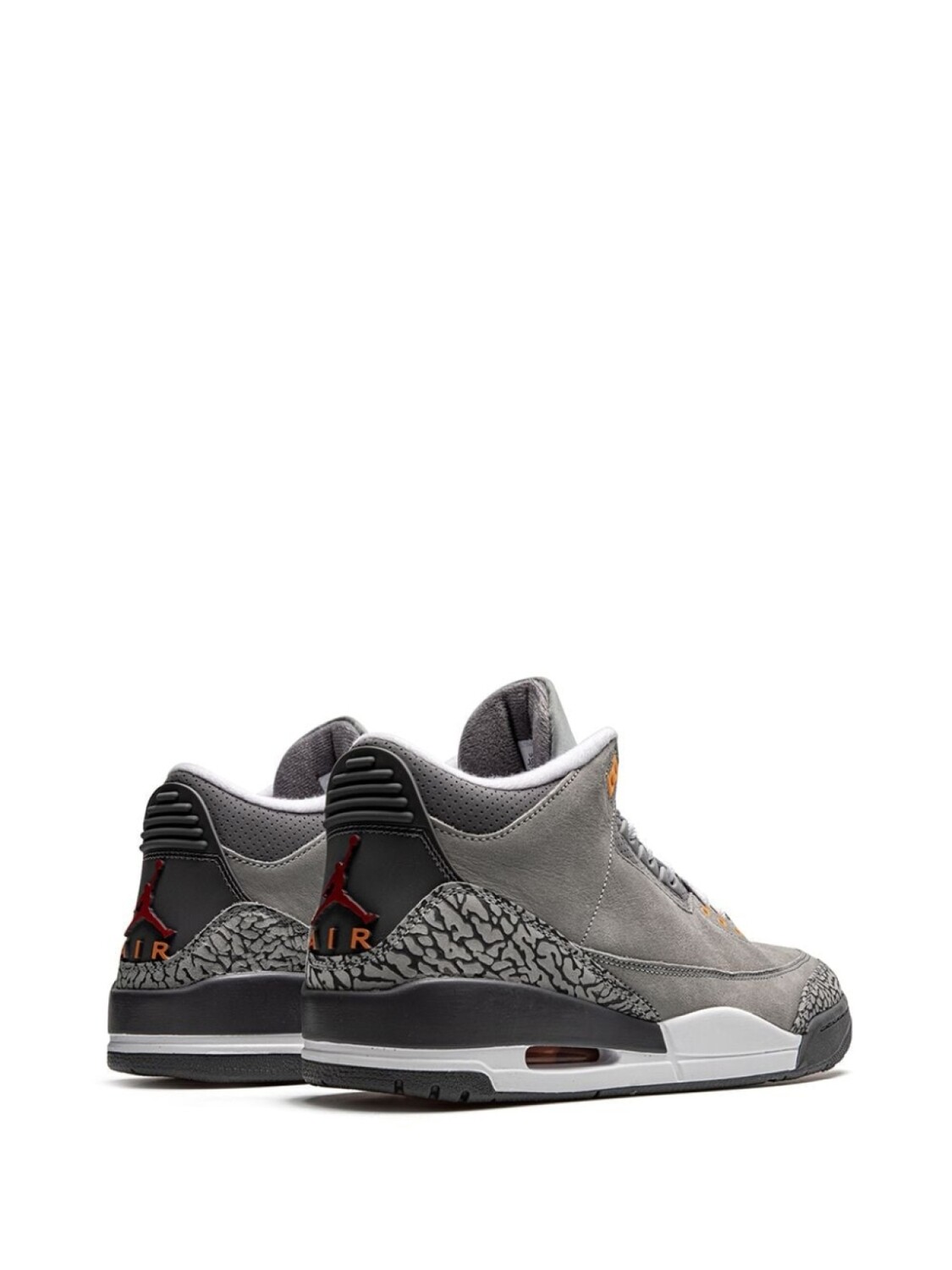 Кроссовки Jordan Air Jordan 3 Retro, серый/черный — фото 3