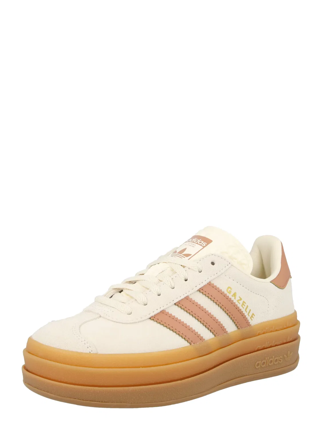 Кроссовки Adidas Originals Gazelle Bold, кремовый
