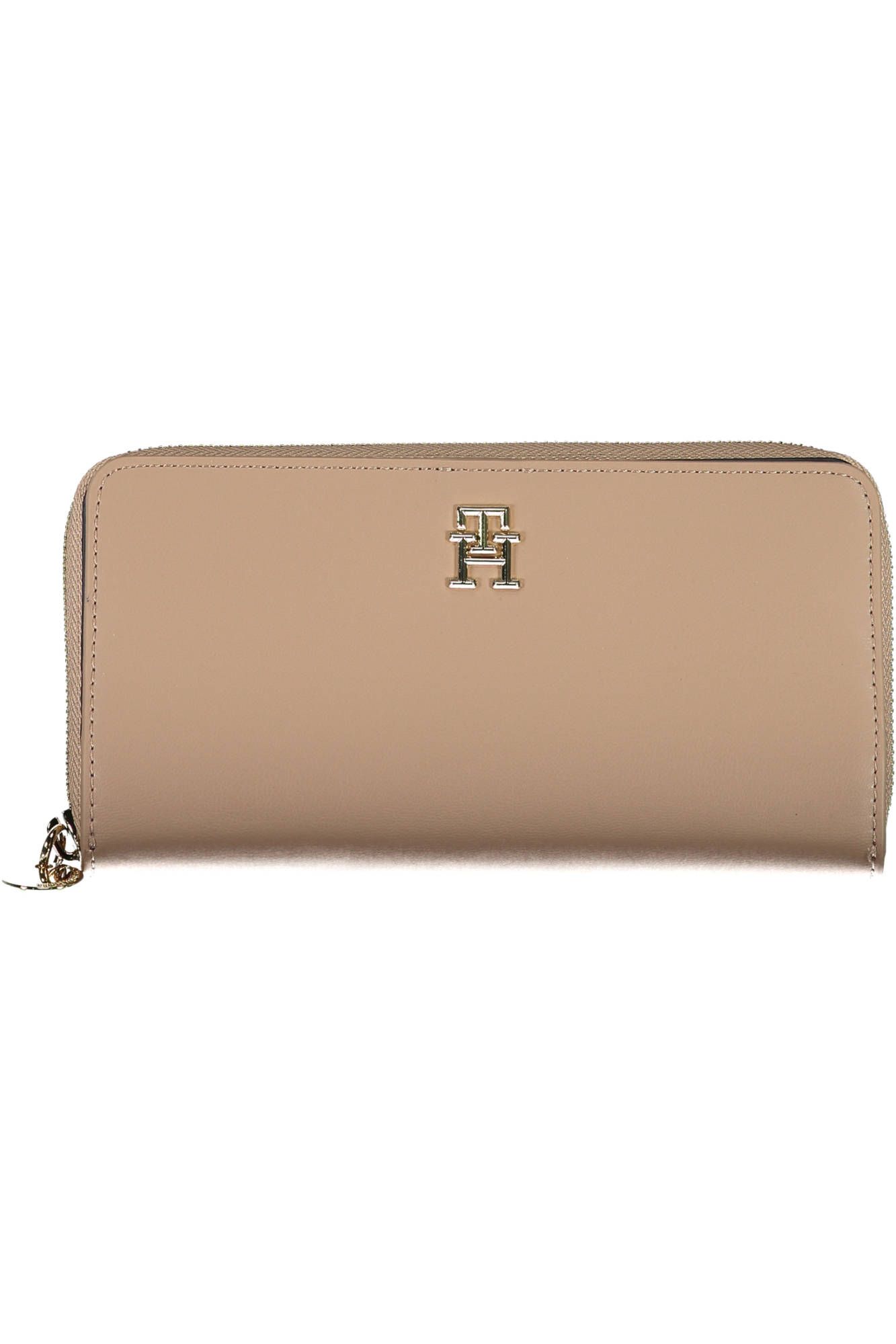 

Женский кошелек из бежевого полиуретана Tommy Hilfiger