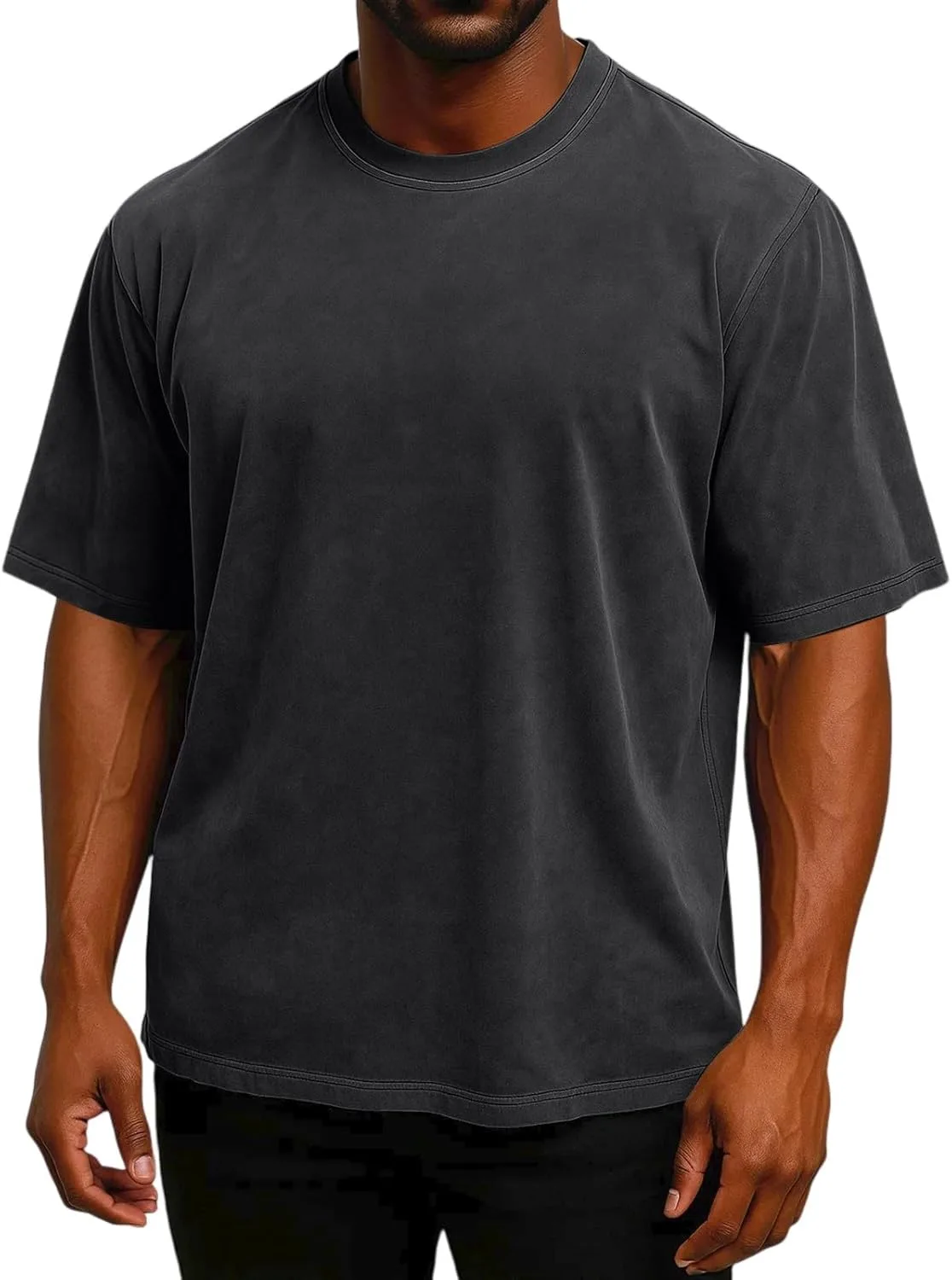 

Мужская футболка с коротким рукавом Vintage Washed RODYETQQ