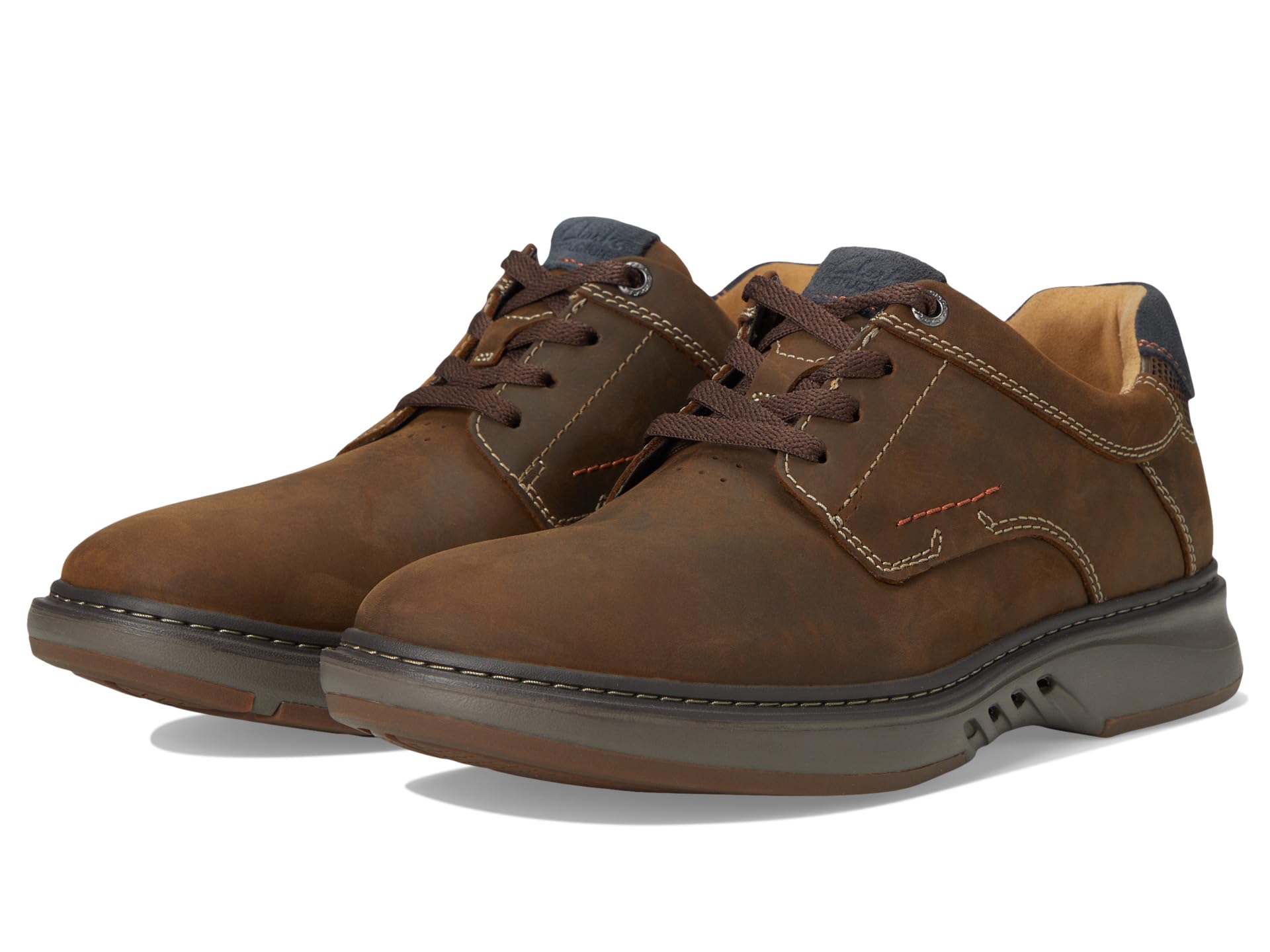 

Кроссовки Clarks Un Briley Pace, цвет Brown Nubuck