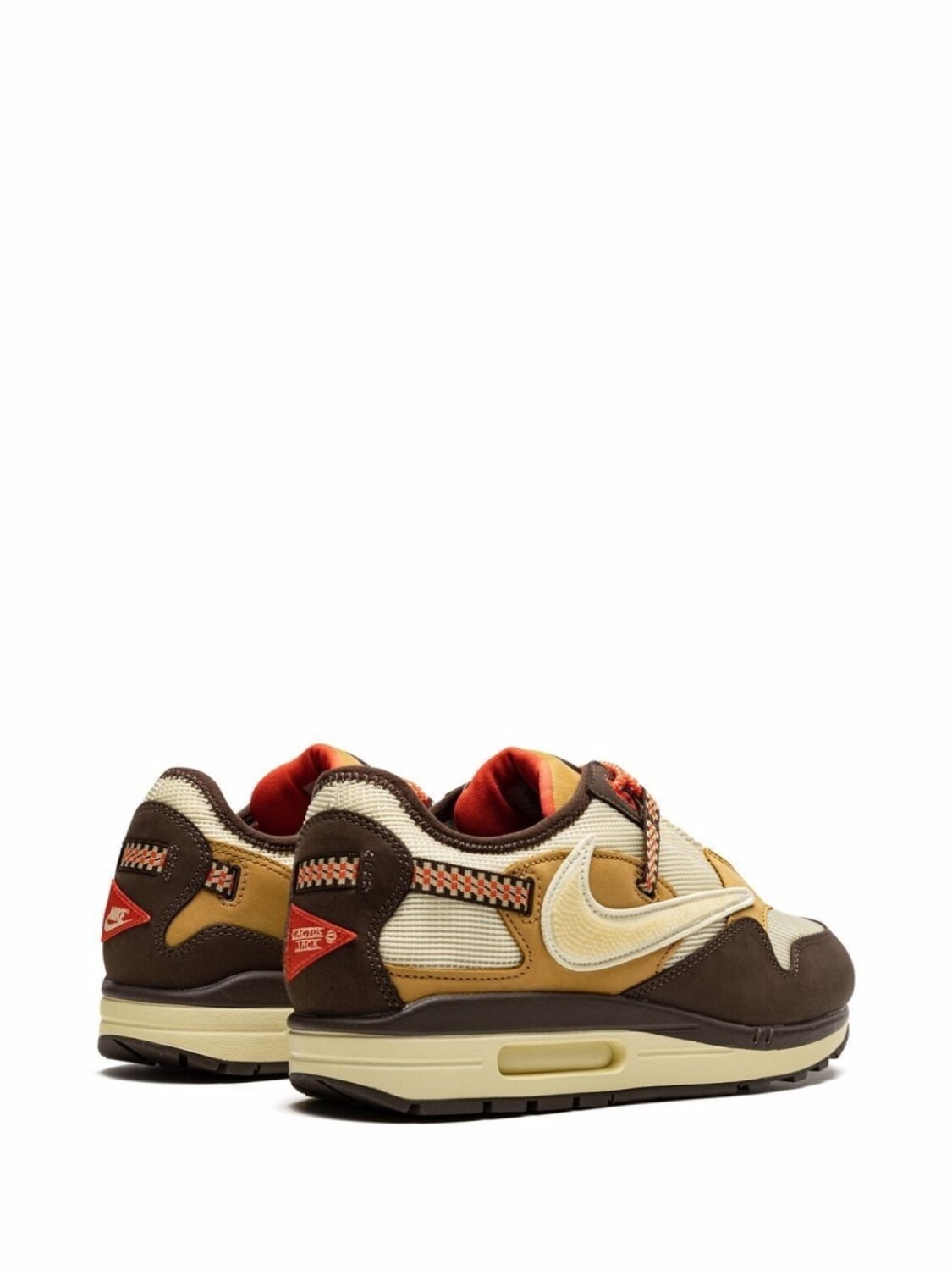 Кроссовки Air Max 1 из коллаборации с Travis Scott Nike, коричневый — фото 3