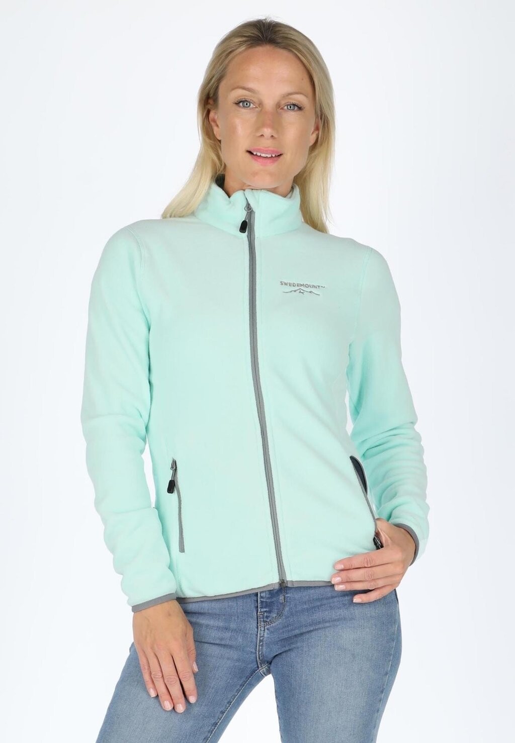 

Флисовая куртка STRYN Swedemount, цвет mint grey