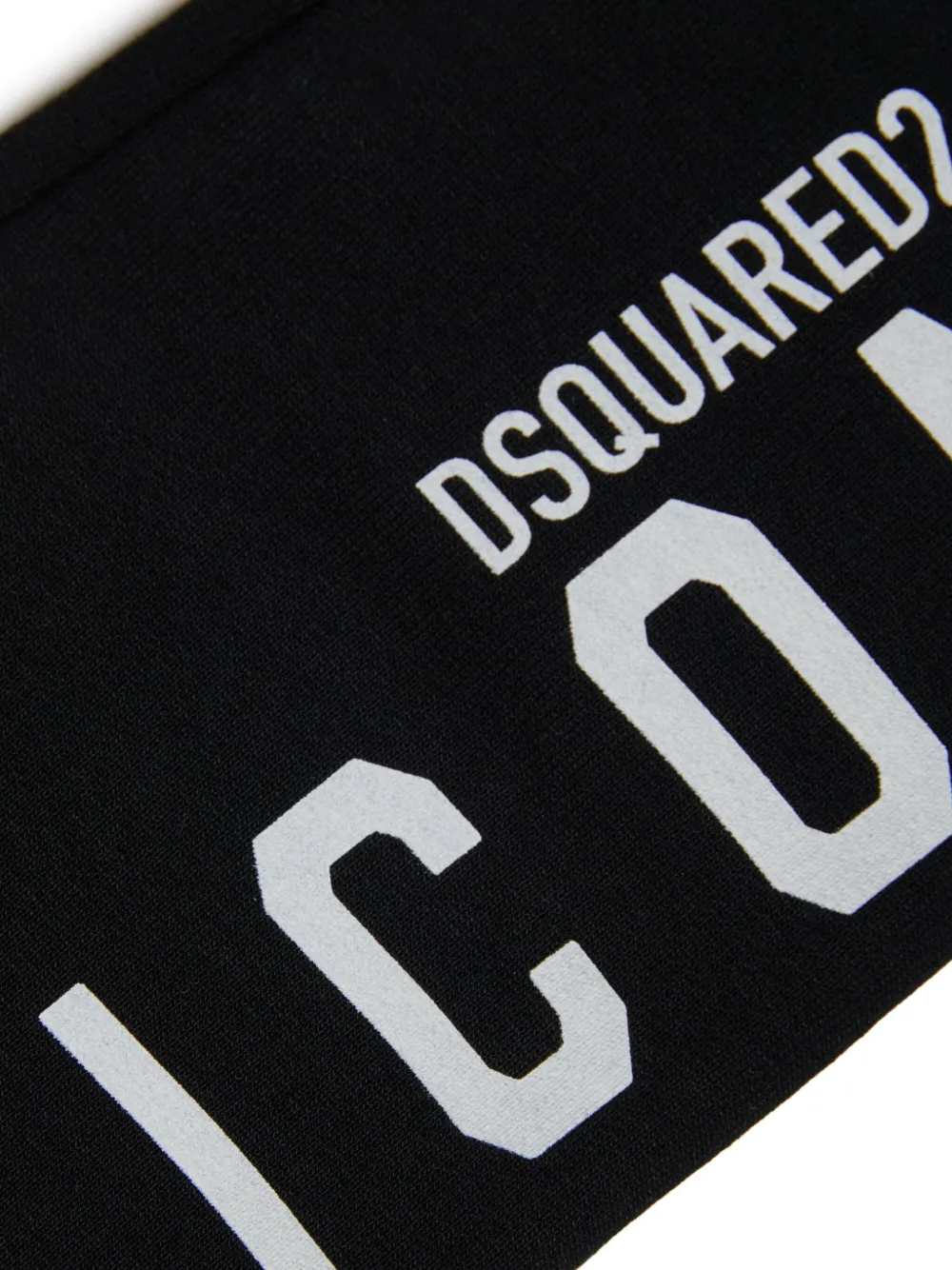 Спортивные брюки с логотипом DSQUARED2 KIDS, черный — фото 3