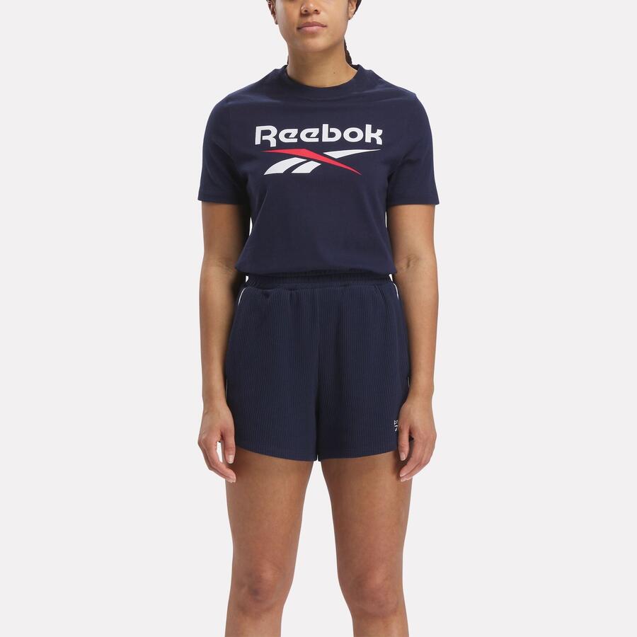 

Женская футболка Reebok - сине-белая