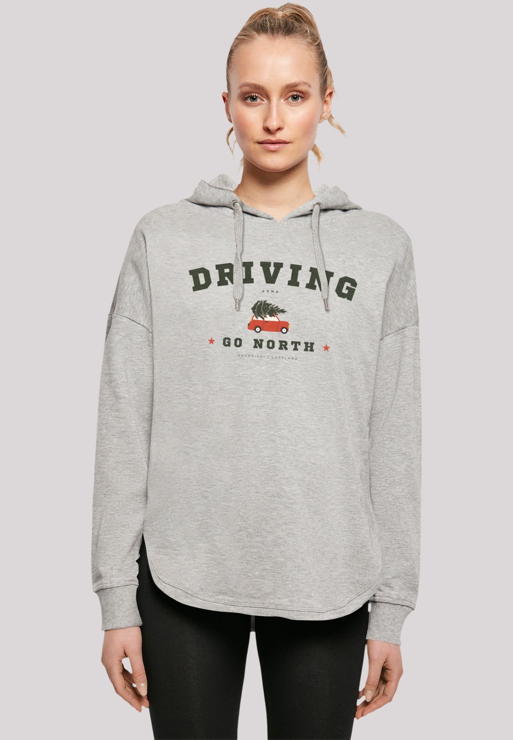 

Толстовка DRIVING HOME WEIHNACHTEN - Hoodie F4NT4STIC, серый