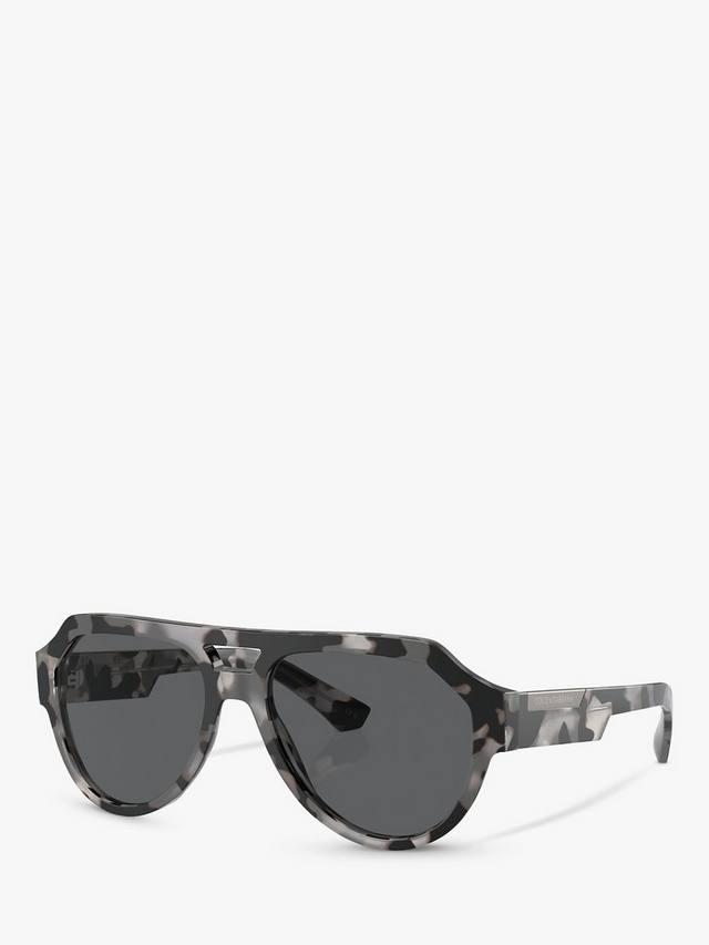 

Солнцезащитные очки-авиаторы унисекс dg4466 Dolce & Gabbana, цвет Havana Grey