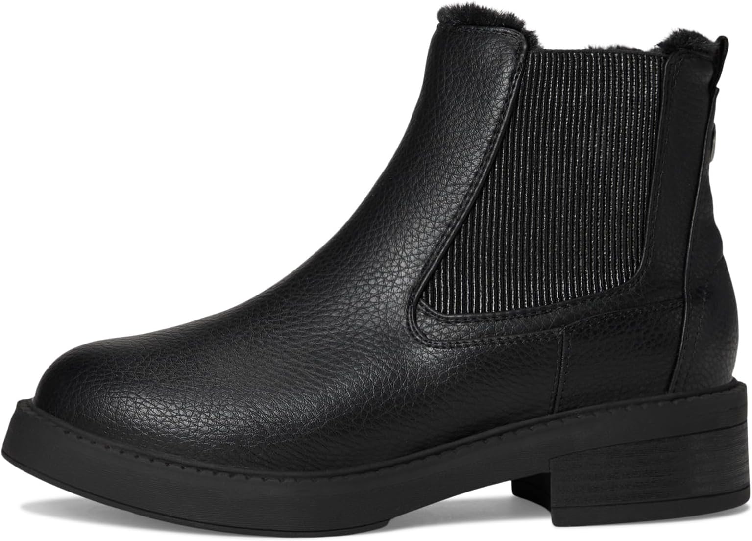 Ботинки Blowfish Malibu Vera Cozy Booties, цвет Black Tumbled Faux Leather — фото 4