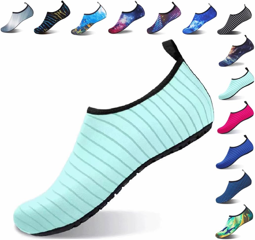 

Быстросохнущие нескользящие водные носки для женщин и мужчин, взрослых, купальные комплекты, одежда для пляжа, йоги, активного отдыха, кемпинга, бассейна, отпуска Vimanbite, Moonlight