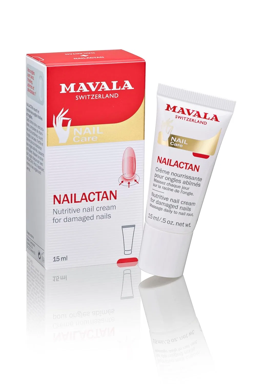 Питательный крем для ногтей Mavala Nailactan, 15 мл Mavala