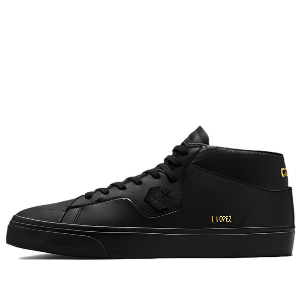 

Кроссовки louie lopez pro mid 'mono leather - triple black' Converse, черный