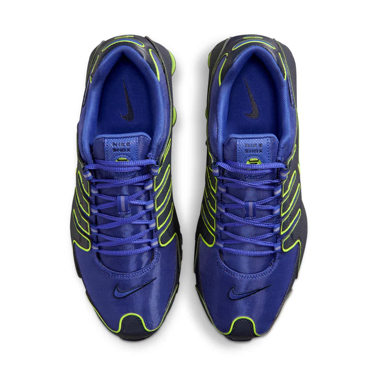 Мужские кроссовки Shox NZ Nike, синий — фото 4