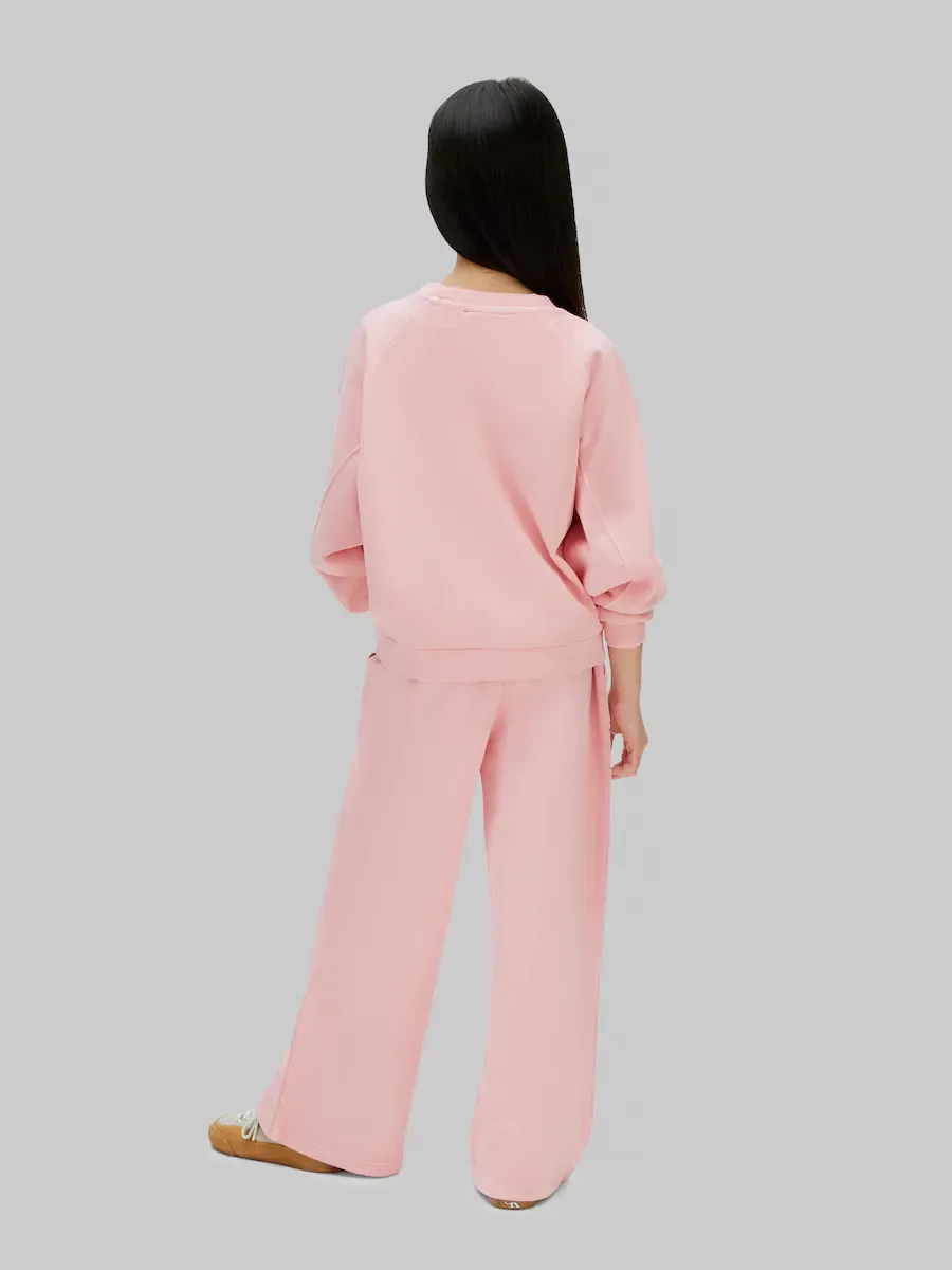 Широкие брюки для девочки Calvin Klein, розовый — фото 3