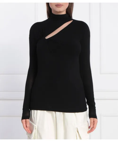

Блуза Slim fit Pinko, черный