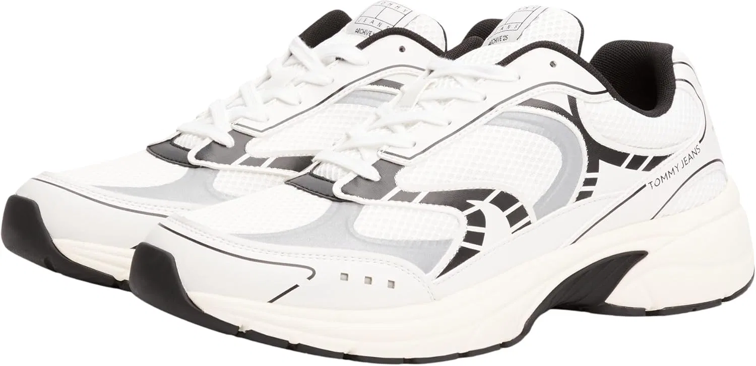 Мужские кроссовки Tommy Jeans Archive '25 Em0em01594 Low Top, Black — фото 3
