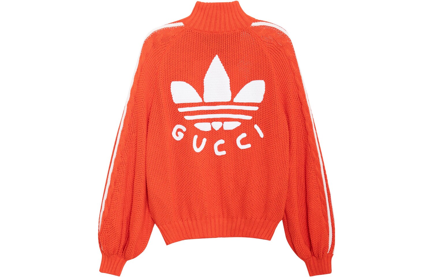 Свитер Adidas Originals X ADIDAS унисекс красный Gucci, красный — фото 2