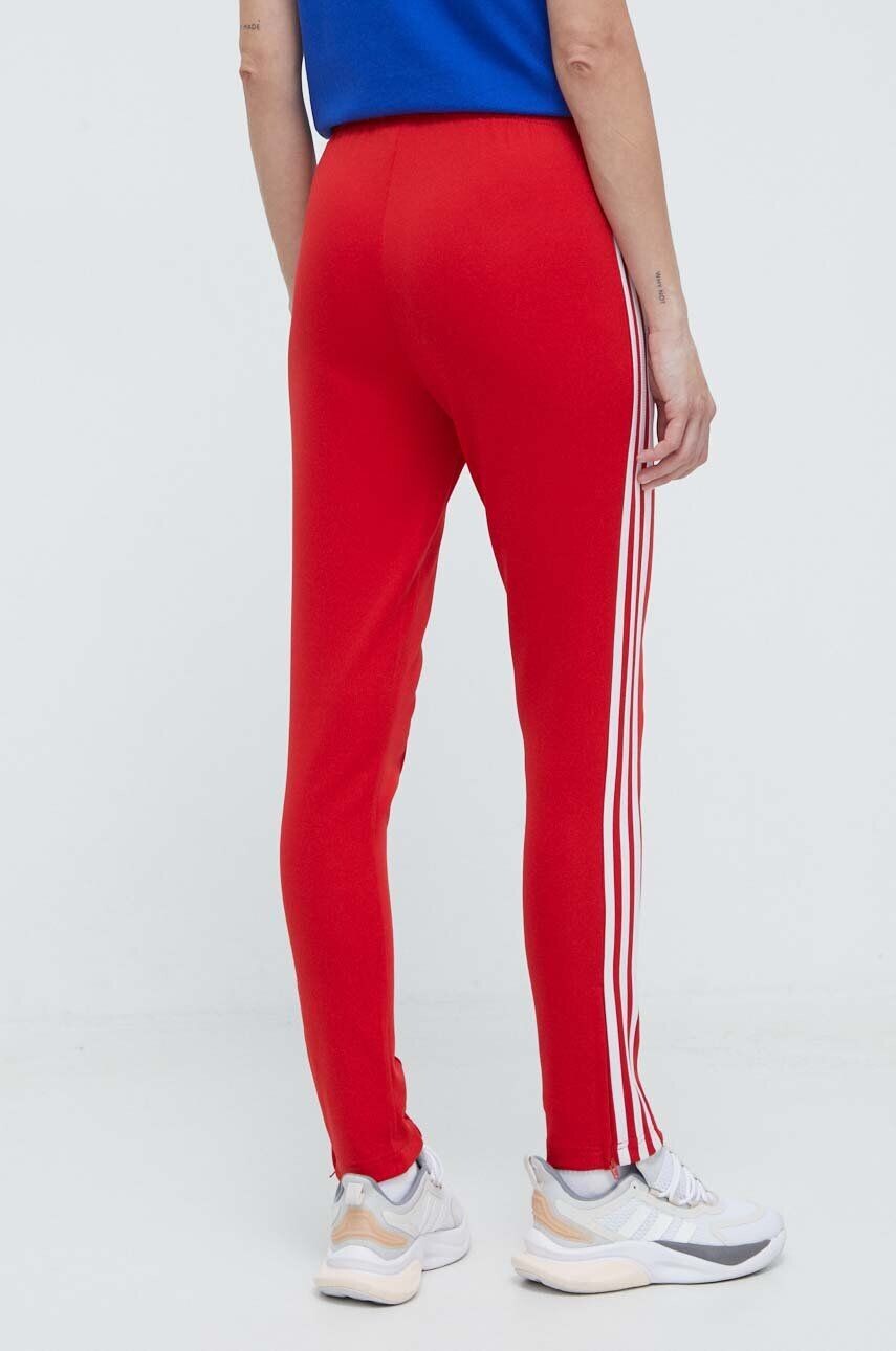 Джоггеры adidas Originals SST Classic TP, красный — фото 4