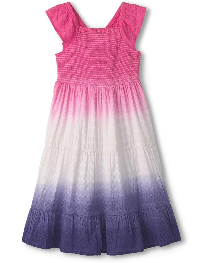 

Платье Hatley Kids Smocked Dress, цвет Pink Dip Dye