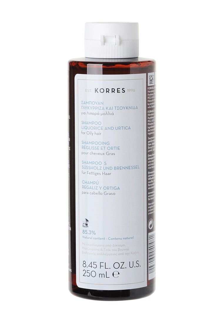 

Шампунь Urtica & Liquorice Shampoo KORRES