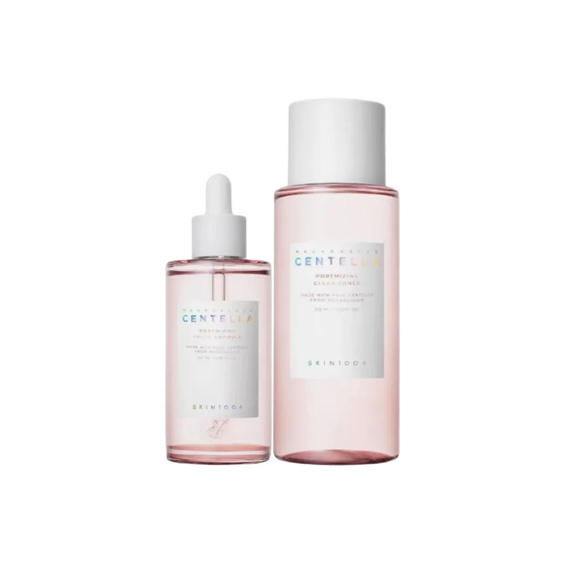 SKIN1004 Набор сывороток rose salt для увлажнения и восстановления кожи 100 мл + 210 мл, Two-Piece Set: Centella Serums 55ml+Soothing Serums 100ml — фото 2