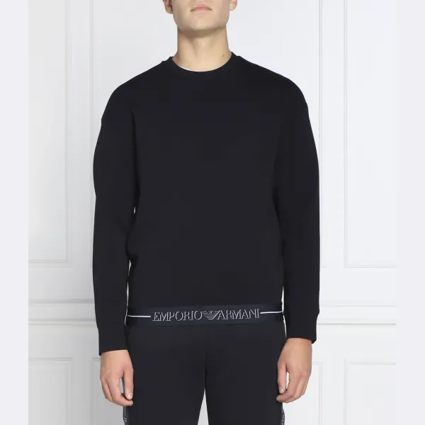 

Толстовка обычного кроя Emporio Armani, синий