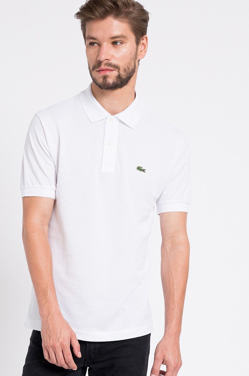 

Поло Лакоста Lacoste, белый