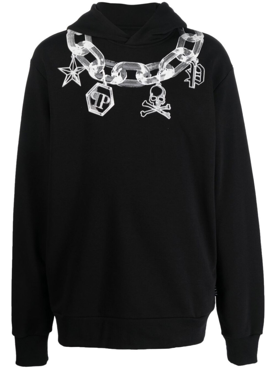 

Philipp Plein худи с принтом, черный