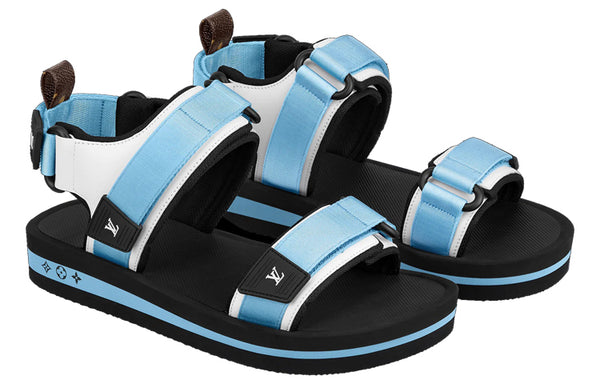 Сандалии arcade sandals 'blue' Louis Vuitton, синий — фото 3