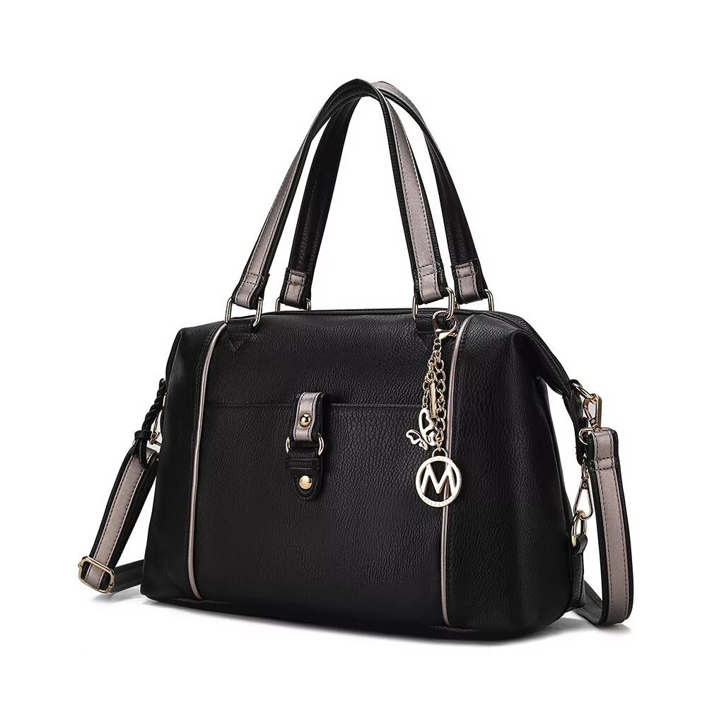 

Женская сумка Weekender среднего размера из опаловой веганской кожи MKF Collection от Mia K. MKF Collection, Белый, Женская сумка Weekender среднего размера из опаловой веганской кожи MKF Collection от Mia K. MKF Collection