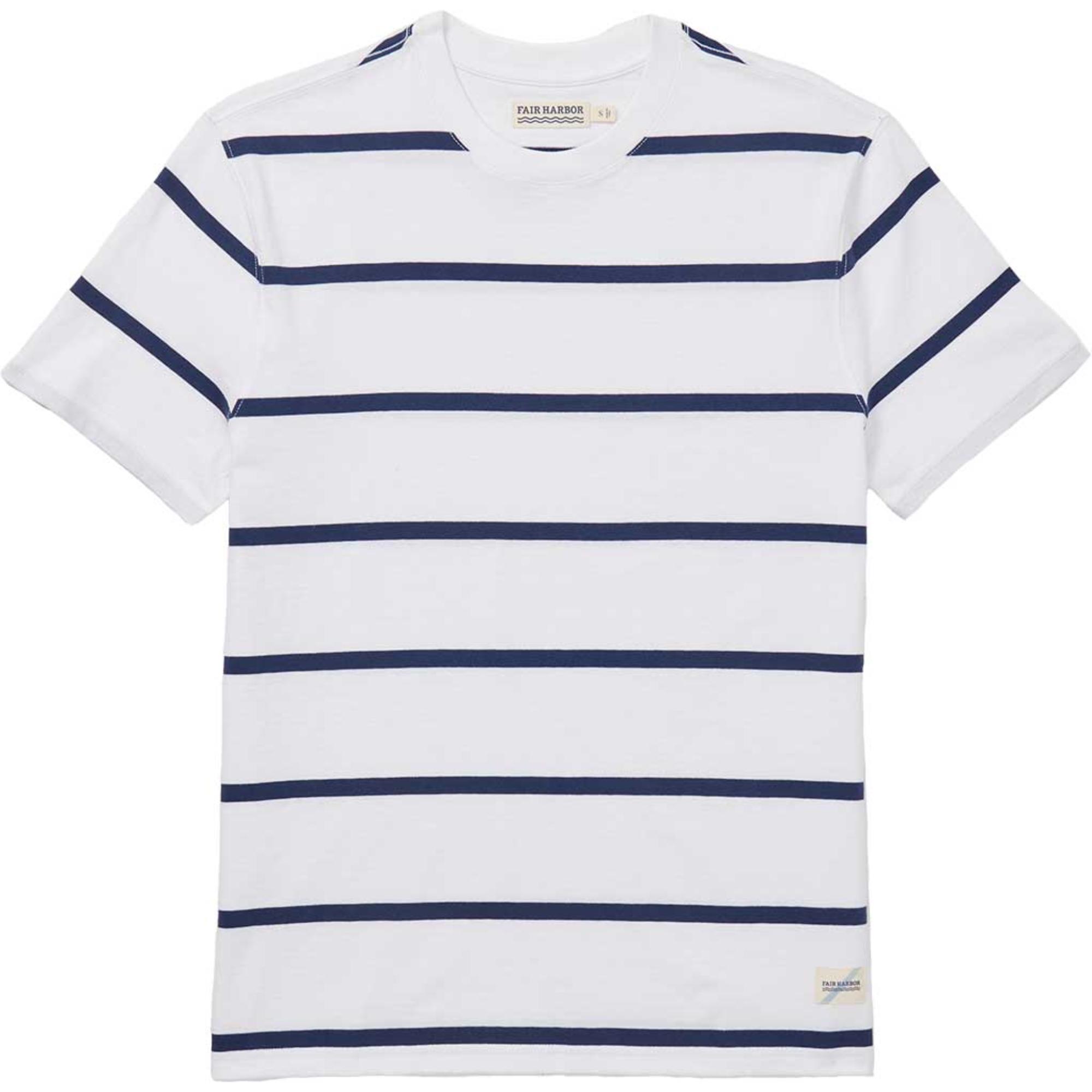 

Мужская футболка Saltaire Fair Harbor, Beach Navy Stripe, Синий, Мужская футболка Saltaire Fair Harbor, Beach Navy Stripe