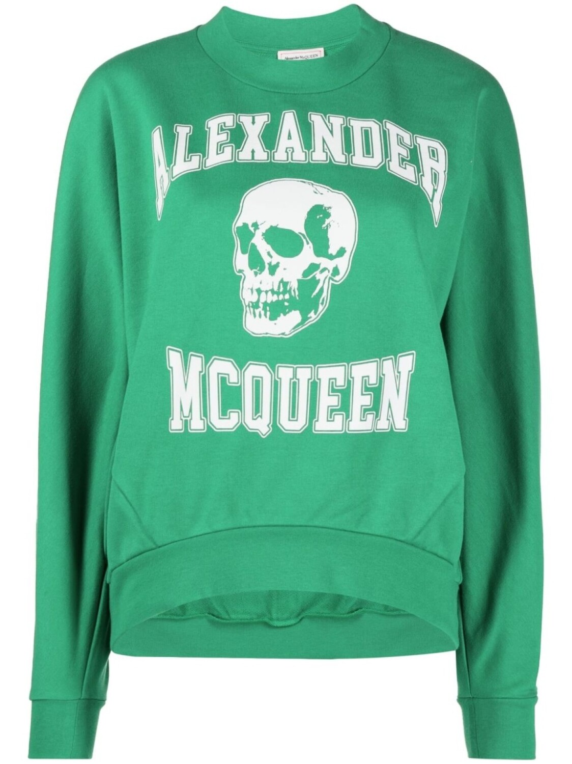 

Alexander McQueen толстовка с принтом, зеленый
