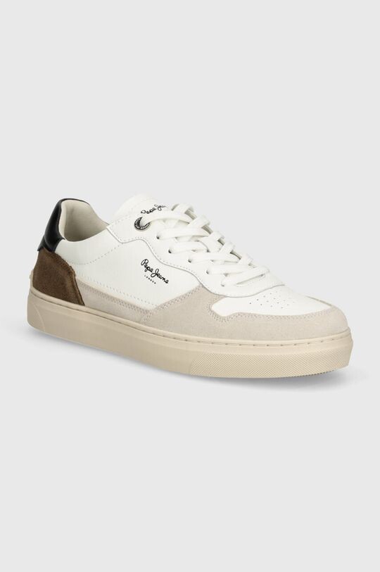 

Кожаные кроссовки PMS00019 Pepe Jeans, белый