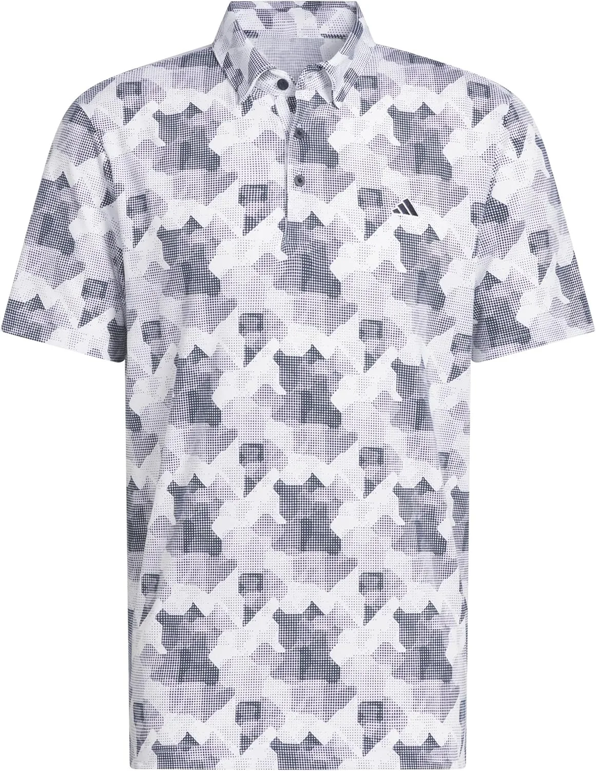 

Футболка-поло adidas Men's Golf Go-To Stripe Print