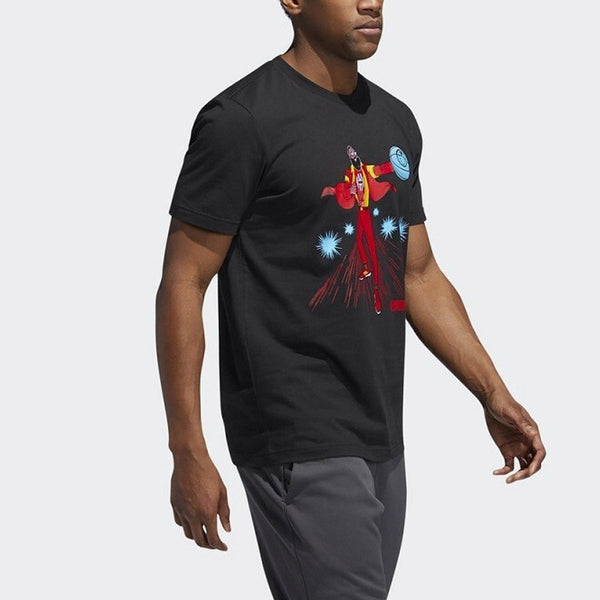 Футболка x marvel harden union avengers basketball s t men's black Adidas, черный — фото 4