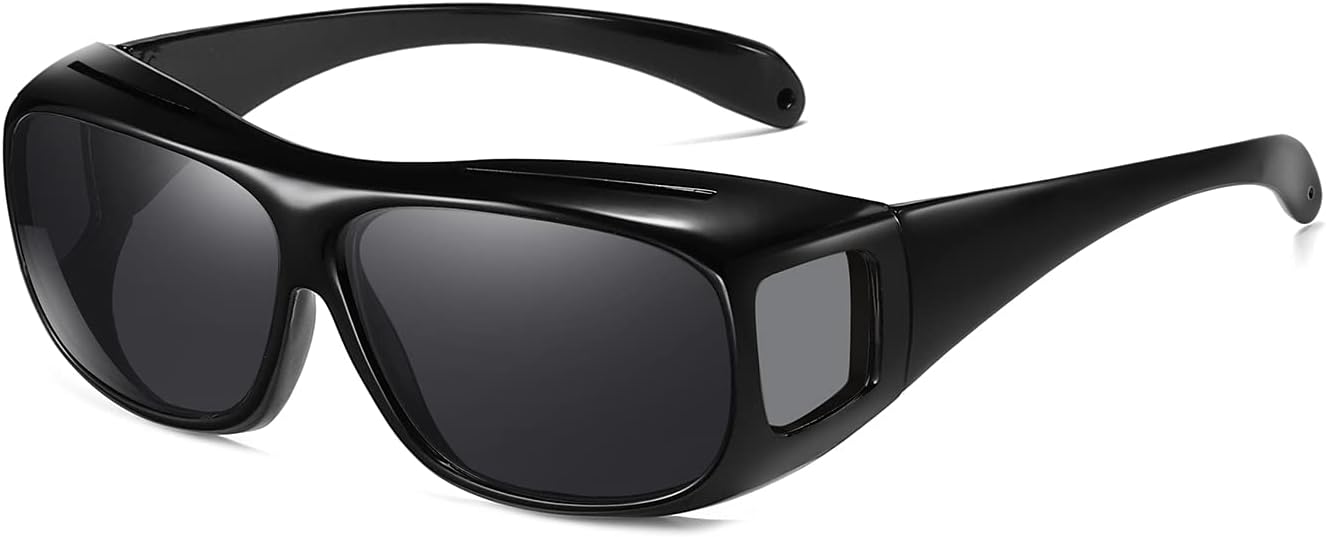 

Поляризованные солнцезащитные очки LIXX с обтекаемой формой для мужчин и женщин, универсальные очки для вождения и ночного видения, можно носить поверх обычных очков, 1