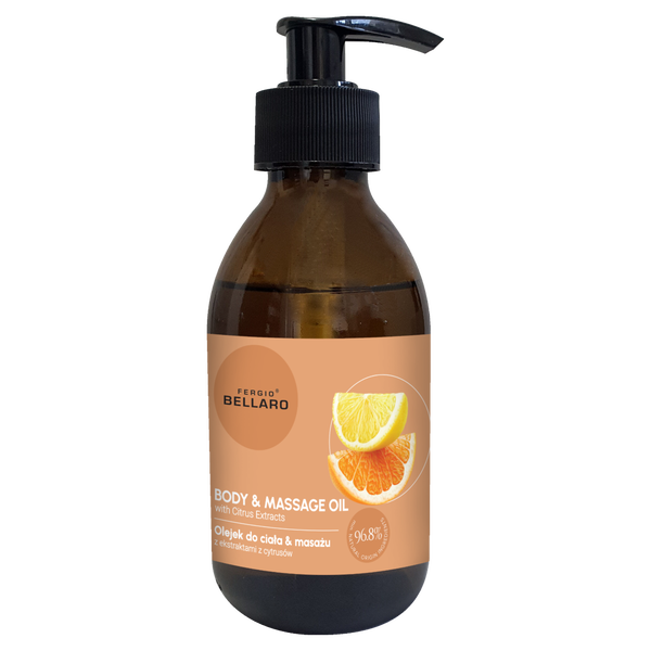 

Масло для тела и массажа с экстрактами цитрусовых, 200 мл Fergio Bellaro Skin food